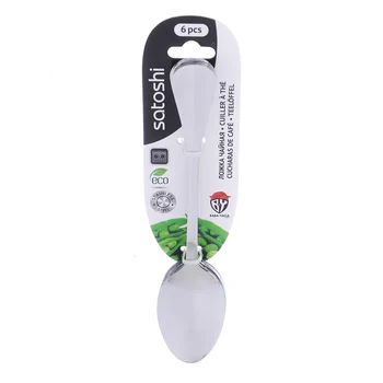 

Satoshi baguette tea spoon, 6 PR. BLISTER