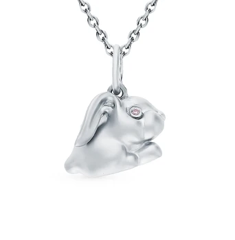 

Silver Pendant with cubic zirconia sunlight sample 925