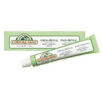 

Toothpaste Myrrh, Propolis and Fennel paraben-Corpore Healthful-75 ml