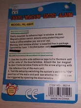 Sistema de alarma de seguridad para el hogar, alarma antirrobo para entrada con sensores magnéticos independientes, inalámbrica, para puerta y ventana