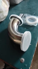 Tri Clamp Elbow Stainless Steel 304  90 Degree DN15 to DN100 Homebrew Pipe Fitting