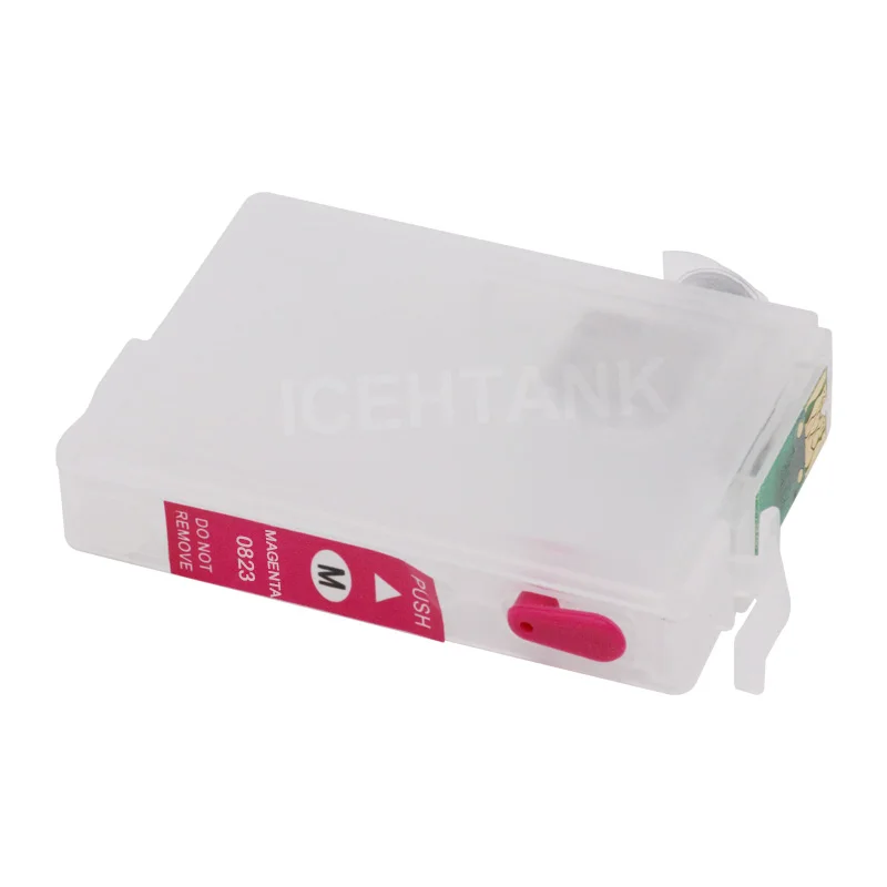 ICEHTANK перезаправляемый картридж для Epson T0821 для Epson Stylus Photo R270 R290 R390 RX590 RX610 RX690 TX659 принтер