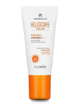 

Heliocare gel cream color brown spf 50 50 ml protection with a touch of color