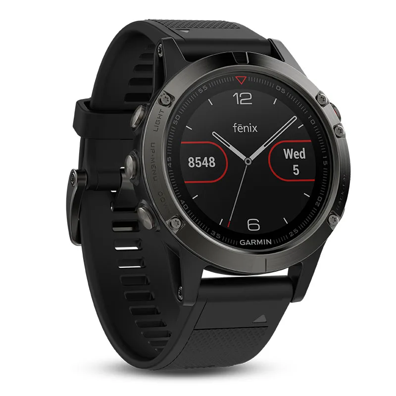 Смарт часы Garmin Fenix 5 Sapphire Black GPS (010 01688 11) официальная гарантия 2 года спорт активный