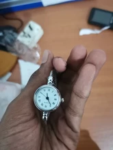 Pop-reloj analógico de cuarzo para mujer, pulsera de acero inoxidable, informal, de moda, Vintage, plateado, nuevo