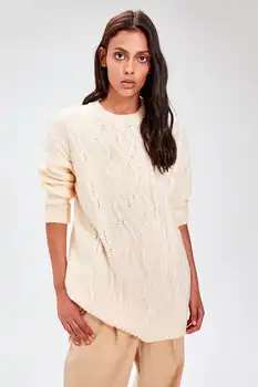 

Trendyol Yellow Bike Collar Sweater Sweater TWOAW20FH0030