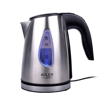 

Hervidor eléctrico ADLER AD1203, carcasa acero inox, 1 L., hasta 1630W