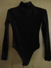 Camiseta sin mangas con cuello de tortuga para mujer, mono de manga larga