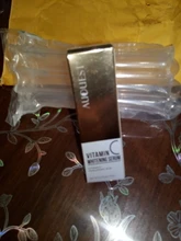 AuQuest vitamina C suero Anti-envejecimiento Anti-arrugas blanqueamiento hidratante Vc cara suero 15ml se desvanecen mancha esencia de la piel cuidado de la cara