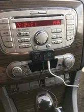 Transmisor modulador FM Baseus Bluetooth 5,0 FM Radio 3.1A USB cargador de coche kit de manos libres para coche inalámbrico Aux Audio FM Transmisor