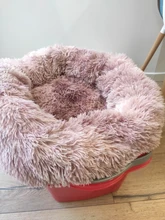 Pet bed for dog donut bed plush cat bed accessories kennels for dogs mascotas productos