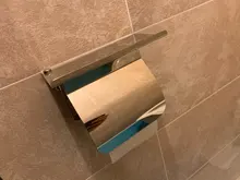 Paper-Holder Tissue-Box Roll-Stand Toilet 304-Stainless-Steel