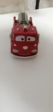Disney Pixar-juguetes de Cars para niños, coche de rescate de fuego dorado, Rayo McQueen, Jackson Storm, de aleación de Metal fundido a presión, regalo de cumpleaños