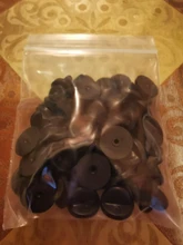 Pin de goma de PVC de colores para broche de joyería, 50 Uds.