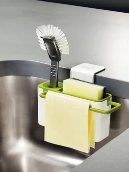 

Multifunctional organizer kitchen shelf self draining