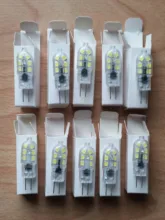 Led-Bulb Chandelier Lighting Halogen-Lamp Ac 220v 5W G4 G9 10PCS DC 20w 30w 12V Ce 2835