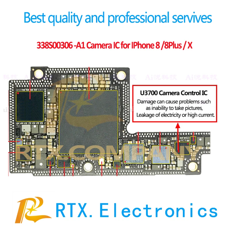 Big Power Ic For Iphones 8 8plus X U2700 Pm Ic Pmu Main Power Supply Ic 338s B0 338s B1 338s A1 Power Control Ic Mobile Phone Flex Cables Aliexpress