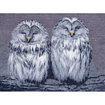 

699 hobby & pro wise family embroidery kit, 28*22 cm