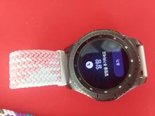 20mm 22mm trenzado Solo Loop Band para Samsung Galaxy ver 3 46mm 42mm activo 2 40mm 44mm de S3 pulsera Huawei GT2 Pro