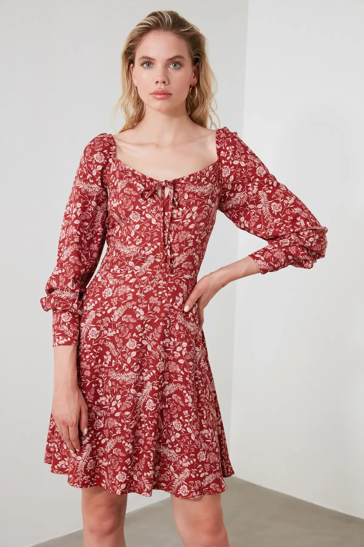 Платье со шнуровкой TWOAW20EL1788|Платья| |