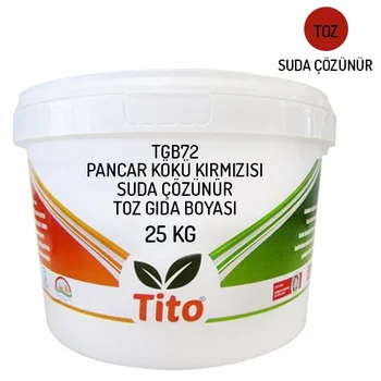 

Beet Root Red Food Renklendiricisi Powder Water Soluble 25 kg