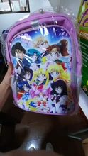 De dibujos animados de Sailor Moon mochila Luna de los niños de la escuela de niños de kinder bolsa adolescente, escuela de niñas mochila bolsa para libros