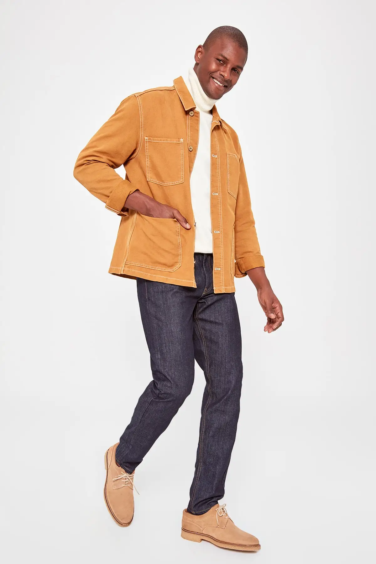 Trendyol мужской аварии Slim Fit джинсы новые TMNAW20JE0082
