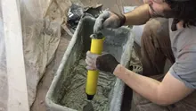 Pistola de calafateo, bomba de cemento y cal, mortero de enlace, pulverizador, aplicador, herramientas de llenado de lechada con 4 boquillas Y98E