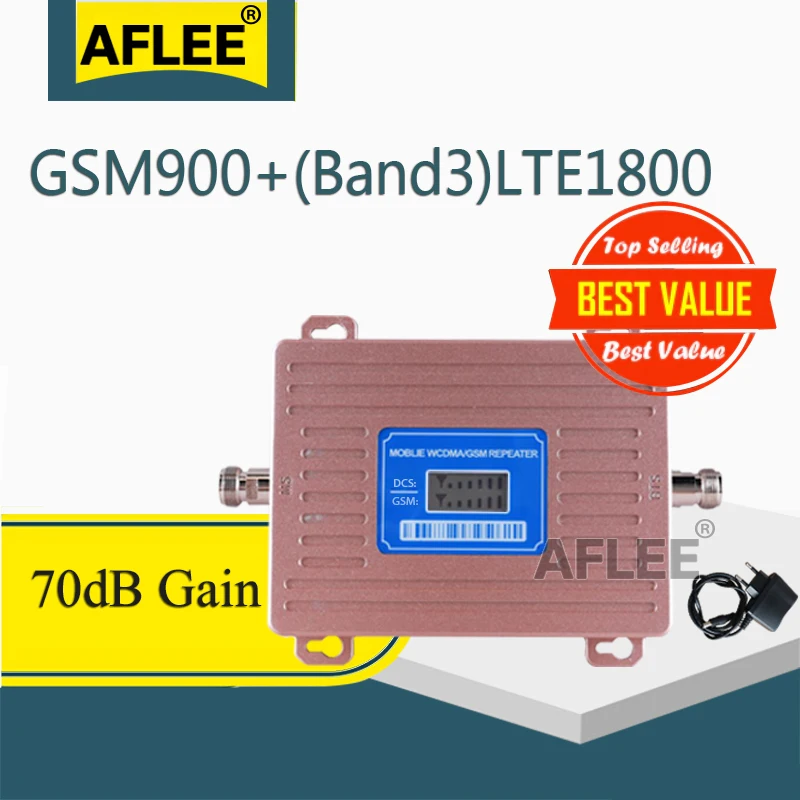 900 1800 2100mhz Repeater GSM 2G 3G 4G Cellular