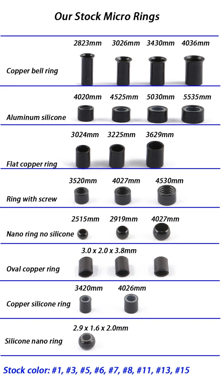 alumínio silicone micro anel link contas ferramentas