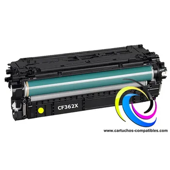 

HP CF362X Yellow LaserJet Enterprise M552dn M553dn M553n M553x M577c M577dn M577f CF360X CF361A CF362A CF363A CF363X