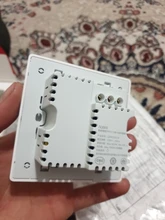 Aqara-Interruptor de luz inteligente para el hogar, switch de triple botón con control remoto inalambrico, clave, cable de fuego neutro y conectividad ZiGBee con aplicación Smart home para Mijia