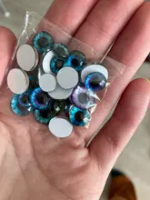 Mezclado con 8mm 10mm y 12mm redondo en París dragón de ojos de vidrio Cabochon foto camafeo accesorios DIY 30 unids/lote K06024