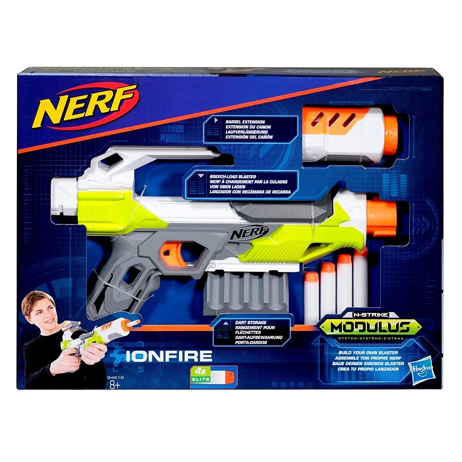 NERF НЁРФ МОДУЛУС. ЙонФайр бластер