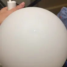 Pendant-Lights Hanging-Lamp Hoop Glass-Ball Industrial-Decor Gold Living-Room Modern Led