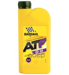 

Trans. Oil ATF III GM dexron III F/G SYN. (1L) Bardahl art. 36281