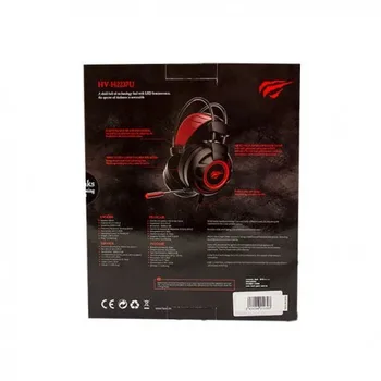 

GAMING HEADPHONES WITH MICROPHONE, NETWORK LIGHT AND USB PORT HAVIT