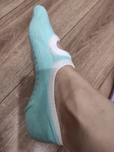 7 Color de gran tamaño medias de Yoga para Mujeres de silicona antideslizante calcetines de Pilates transpirable Fitness baile de Ballet de Deportes de algodón calcetines zapatillas