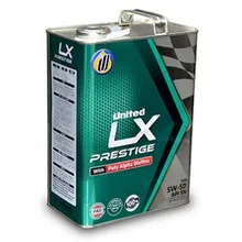 Моторное масло United LX Prestige 5w50 SN/CF 4л металл
