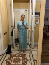 Tunic Beach Cover-Up Sarong Kaftan Swim-Wear Long Cotton -Q1111 Saida-De-Praia Vestido