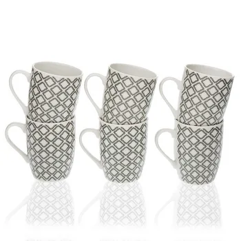 

Set of Mugs Porcelain (6 Pieces)