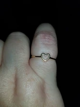 RscvonM-Anillo de boda de Color dorado y plateado con forma de corazón para mujer, joyería de compromiso para fiesta