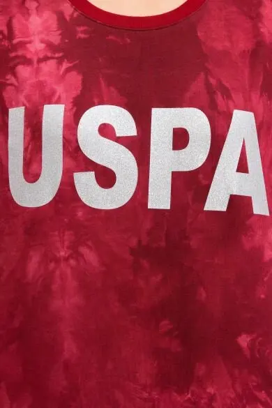 U.S. POLO ASSN. Бордо пижамный комплект