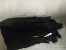 HENRY MARGU-pelucas sintéticas rectas, color negro y marrón, con resalte para mujeres, parte media, longitud del hombro, pelo Bobo resistente al calor