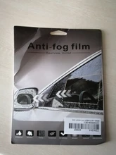 parasol coche parabrisas delantero 4 Uds suave niebla coche de la película trasera película protectora para espejo ventana claro impermeable protector para espejo retrovisor Anti-glare película transparente