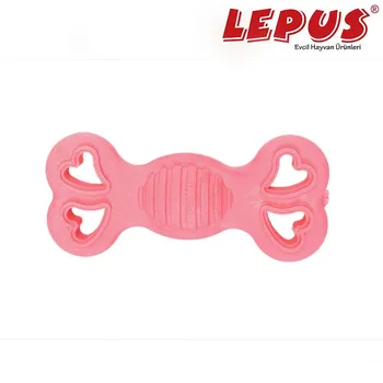 

Frog Bone Toy-Powder Pink