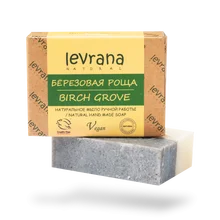 Косметика, натуральная косметика, Levrana, Леврана, Натуральное мыло, NHMS04, Натуральное мыло ручной работы Березовая роща