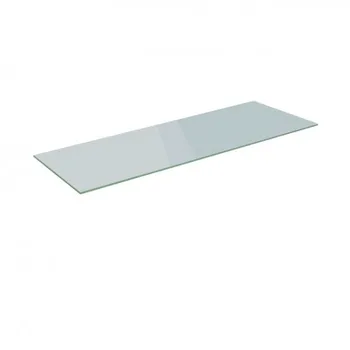 

Box with 3 glass shelves translucent 75x25 cm