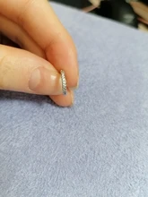 ModaOne-pendientes sencillos de circonio para mujer, aretes de Plata de Ley 925, joyería para la oreja