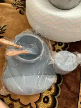 5Pcs/1 Conjunto bebé de silicona alimentación tazón vajilla impermeable cuchara antideslizante vajilla libre de BPA silicona platos para bebé vajilla